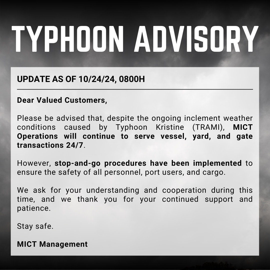 UPDATE: Tropical Storm Kristine (Trami)